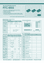 DataSheet RTC-6593 pdf