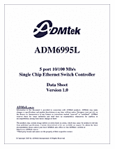 DataSheet ADM6995L pdf