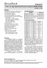 DataSheet EM636327 pdf