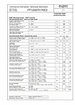 DataSheet FF1200R17KE3 pdf