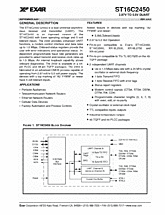 DataSheet ST16C2450 pdf