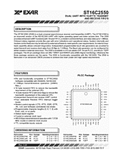 DataSheet ST16C2550 pdf