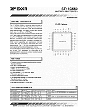 DataSheet ST16C550 pdf