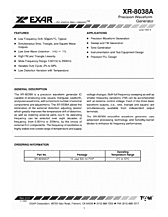 DataSheet XR-8038A pdf