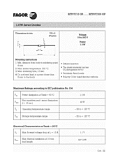 DataSheet BZY97C pdf