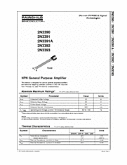 DataSheet 2N339x pdf