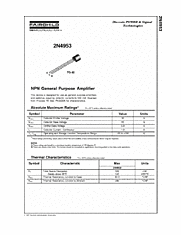 DataSheet 2N4953 pdf