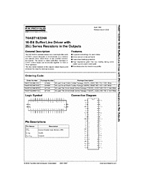 DataSheet 74ABT162244CMTD pdf