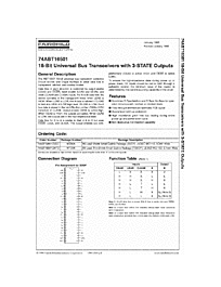 DataSheet 74ABT16501 pdf