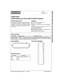 DataSheet 74ABT16541 pdf