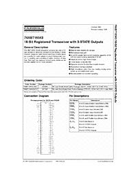 DataSheet 74ABT16543CSSC pdf