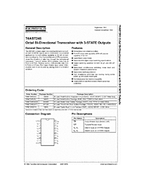 DataSheet 74ABT245 pdf