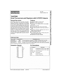 DataSheet 74ABT646 pdf