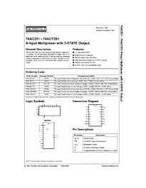 DataSheet 74AC251 pdf
