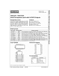 DataSheet 74AC373 pdf