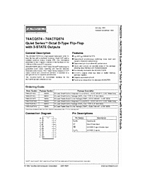 DataSheet 74ACQ574 pdf