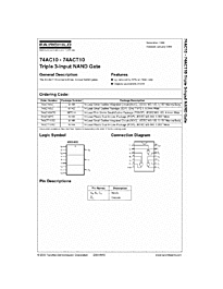 DataSheet 74ACT10 pdf