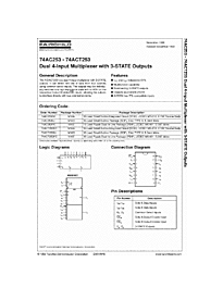 DataSheet 74ACT253 pdf