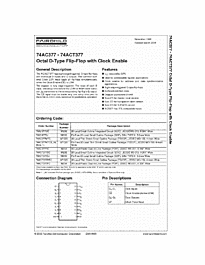 DataSheet 74ACT377 pdf