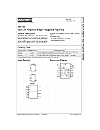 DataSheet 74F113 pdf