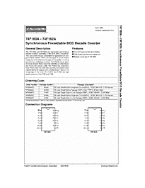 DataSheet 74F160A pdf