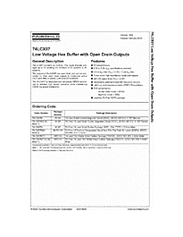 DataSheet 74LCX07 pdf