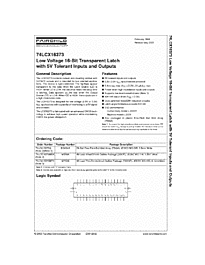 DataSheet 74LCX16373 pdf