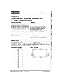 DataSheet 74LCX16543 pdf