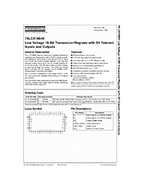 DataSheet 74LCX16646 pdf