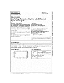 DataSheet 74LCX16652 pdf