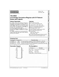 DataSheet 74LCX652 pdf