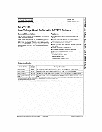 DataSheet 74LVTH125 pdf