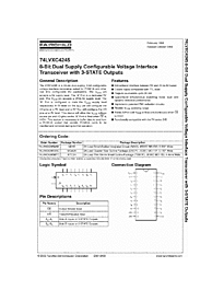 DataSheet 74LVXC4245 pdf