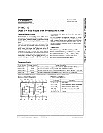 DataSheet 74VHC112 pdf
