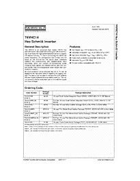 DataSheet 74VHC14 pdf