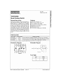 DataSheet 74VHC4066 pdf