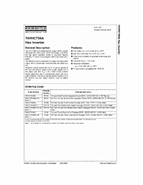 DataSheet 74VHCT04A pdf