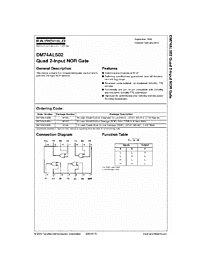 DataSheet DM74ALS02 pdf