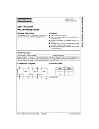 DataSheet DM74ALS1004 pdf