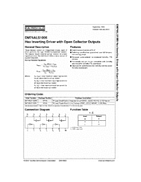 DataSheet DM74ALS1005 pdf