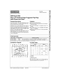 DataSheet DM74ALS109A pdf