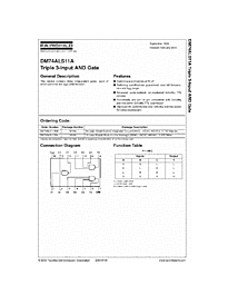 DataSheet DM74ALS11A pdf