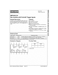 DataSheet DM74ALS14 pdf