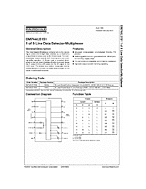 DataSheet DM74ALS151 pdf