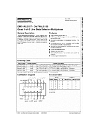 DataSheet DM74ALS157 pdf