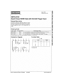 DataSheet DM74LS132 pdf