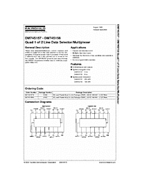 DataSheet DM74S157 pdf