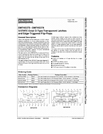 DataSheet DM74S373 pdf