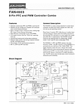 DataSheet FAN4803 pdf