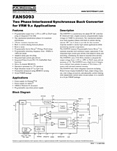 DataSheet FAN5093 pdf